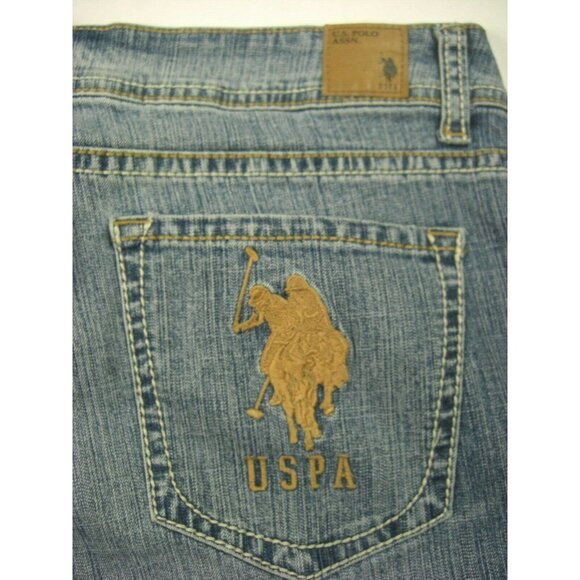 US Polo Bootcut Jeans Size 11 Blue Denim Medium Wash - Picture 6 of 6